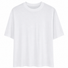 wit heren T-shirt met een comfortabele pasvorm