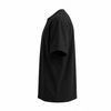 zwart heren T-shirt met een comfortabele pasvorm