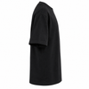 zwart heren T-shirt met een comfortabele pasvorm