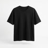 zwart heren T-shirt met een comfortabele pasvorm